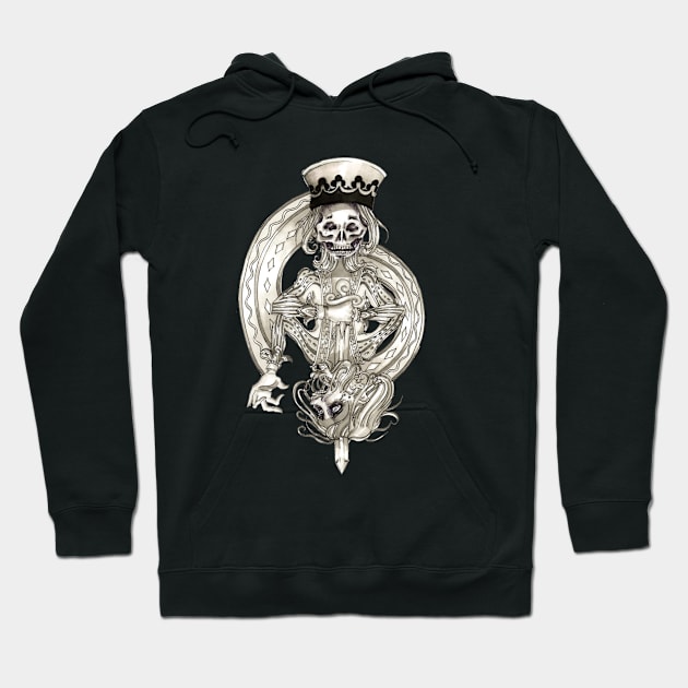 Suicide King Hoodie by csteensrud